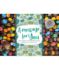 Cadeaupakket A Message for You met een mix van lekkere chocolade