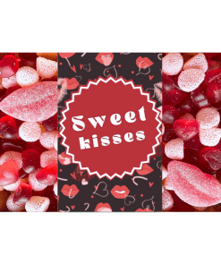 Snoep Cadeaupakket Sweet kisses voor Valentijn
